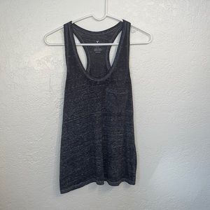 American Eagle Grey Heathered Tank